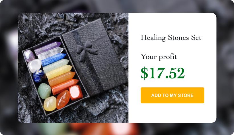 Chakra Crystal Healing Stones Set 