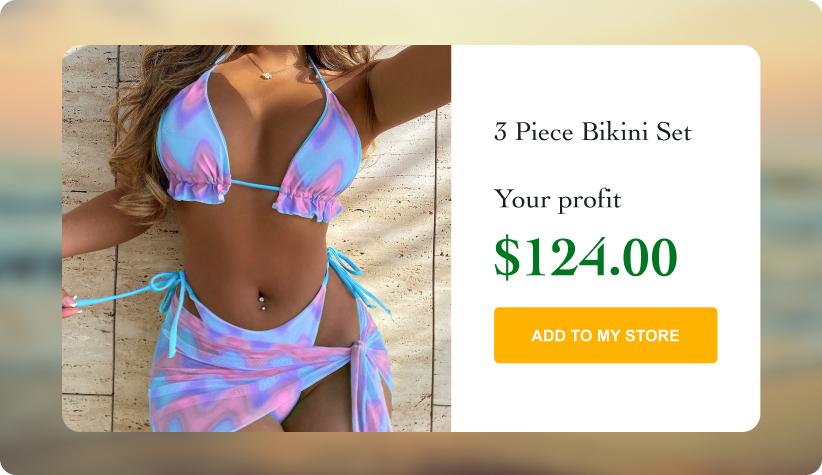 3 Piece Bikini Set